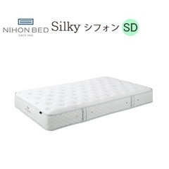 日本ベッド　シルキーシフォン　セミダブル　マットレスの画像