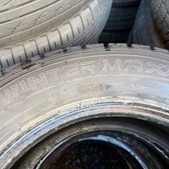 195/65R15 2019年 ダンロップ wm01 スタッドレスタイヤ 4本の画像