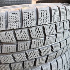 195/65R15 2019年 ダンロップ wm01 スタッドレスタイヤ 4本の画像