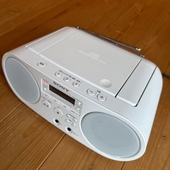 SONY CDデッキ　ラジオ　の画像