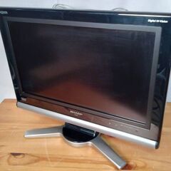 【B403】シャープ　アクオス　液晶カラーテレビ　20インチ　2007年製　動作確認OKの画像