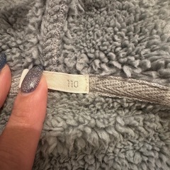 GUボアパーカー　110の画像