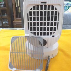 セラミックファンヒーター plusmore MO-WA004-WH 電気ヒーター 小型 ヒーター シンプル コンパクト 暖房機 西岡店の画像