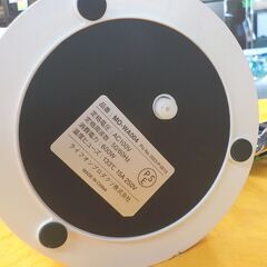 セラミックファンヒーター plusmore MO-WA004-WH 電気ヒーター 小型 ヒーター シンプル コンパクト 暖房機 西岡店の画像