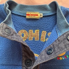 MIKI HOUSE ミキハウス　トレーナーの画像