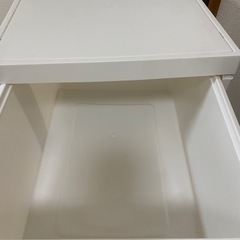 5段ボックス ホワイトの画像