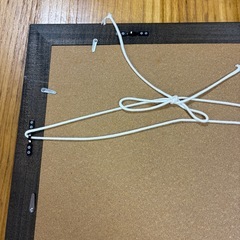 額縁入り押し花の画像