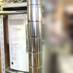 メーカー不明■②ワードローブ メタルラック スチールラック 収納 の画像