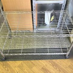 メーカー不明■②ワードローブ メタルラック スチールラック 収納 の画像