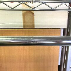 メーカー不明■②ワードローブ メタルラック スチールラック 収納 の画像