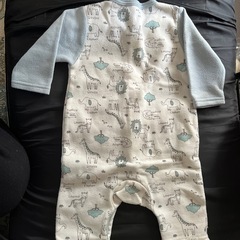 7分丈ロンパース＿６０~７０サイズの画像