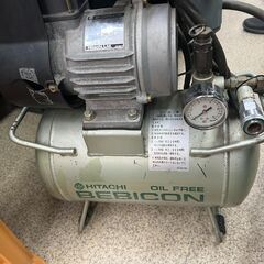 【中古】【店頭引取限定】HITACHI 常圧コンプレッサー　0.2OP-5Sの画像