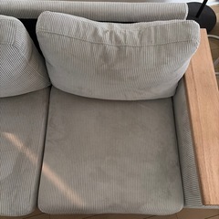 【引き取り限定】finekagu   Cosna2人がけソファー　の画像