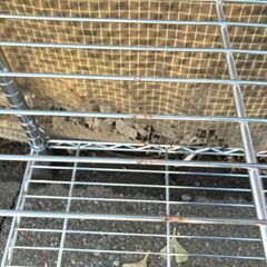 メーカー不明■④メタルラック スチールラック キャスター付きの画像