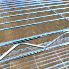 メーカー不明■④メタルラック スチールラック キャスター付きの画像