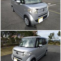 早い者勝ち♪ 平成 24 年式／ホンダ／NーBOX／G／アイドリングストップ／純正 ナビ／テレビ／スマートキー／プッシュスタート／車内清掃済み／車検 08/12の画像