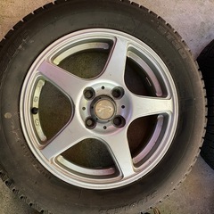 [商談中]175/65R14 アルミホイール　スタッドレスタイヤ 4本セットの画像