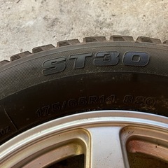 [商談中]175/65R14 アルミホイール　スタッドレスタイヤ 4本セットの画像