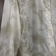 タイダイ柄　シースルー　シャツの画像