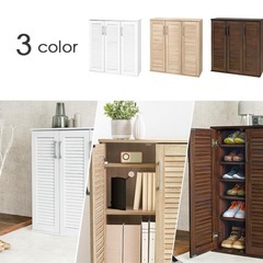 シューズボックス白の画像