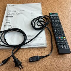 Blu-ray、DVD、CD再生対応　SONY　BDZ-AT700の画像