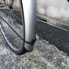 ⭐︎ドリーム2号館⭐︎中古自転車 コーナン/サザンポート/26インチ/シルバー ※カゴ劣化ありの画像