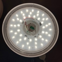 A2511-176 ヤザワコーポレーション LEDシーリングライト 8畳 CEL08D83 リモコン欠品 通電確認済み キズ汚れ有りの画像