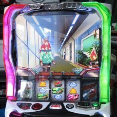 パチスロ実機 スマスロ マクロスフロンティア4 ドアキー・設定キー付き スロット機│江別市のリサイクルショップドロップの画像