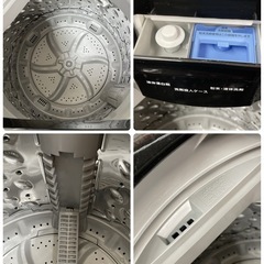 R724 ☀️ ジモティー限定価格！ アイリスオーヤマ 洗濯機（6.0㎏) 23年製 IAW-T605BL ⭐ 動作確認済 ⭐ クリーニング済の画像