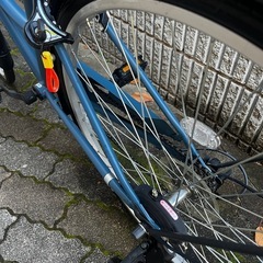 自転車 シティサイクル 27型の画像