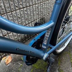 自転車 シティサイクル 27型の画像