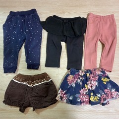 80cm ベビー服 女の子 まとめ売り 13点セット 秋冬物の画像