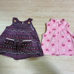 80cm ベビー服 女の子 まとめ売り 13点セット 秋冬物の画像