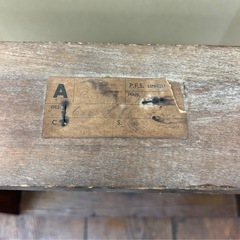 中古 ヴィンテージ バタフライ サイド テーブル 2Way アンティーク 当時物 コーヒーテーブル 昭和レトロの画像