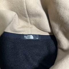 the north face パーカー130センチの画像
