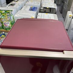 AQUA 168L 2ドア冷蔵庫 AQR-17NBK 赤 レッド 2023年製 アクア 冷蔵庫 170Lクラス 札幌市手稲区の画像