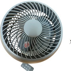 【美品】2025年製AND DECO 3D首振り サーキュレーター スカイグレーの画像