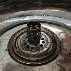 ジャンク品のストーブの画像