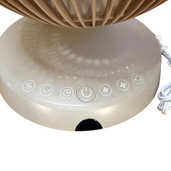 【美品】2025年製AND DECO 3D首振り サーキュレーター グレージュの画像