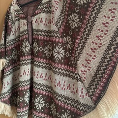 レディースポンチョの画像