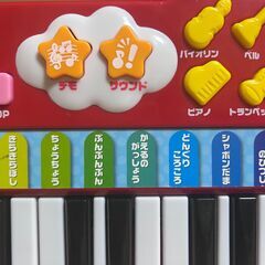 アンパンマン 音楽キーボード 電子ピアノ　ピアノ　キーボードの画像