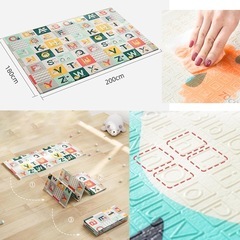 【新品)】ベビープレイマット ベビーマット 防音まっとマットの画像