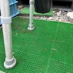 介護チェア　風呂椅子　入浴　青　 訳ありの為格安の画像