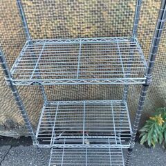 ⑤luminous/ルミナス ■メタルラック■  スチールラック 収納 4段 引取歓迎の画像