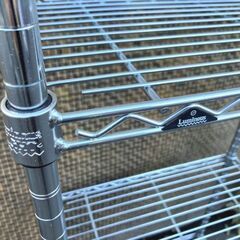 ⑤luminous/ルミナス ■メタルラック■  スチールラック 収納 4段 引取歓迎の画像