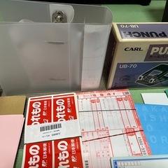 郵便発送の伝票やグッズなど　まとめてお譲りします！します！　の画像