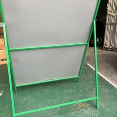 新品買うと高い 工事予告看板 建築 建設 塗装 リフォーム 福岡の画像