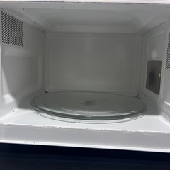 白色電子レンジ（状態良好・自取限定） の画像