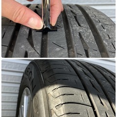 21クラウン後期純正ホイール215/55/17　の画像