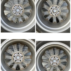 21クラウン後期純正ホイール215/55/17　の画像